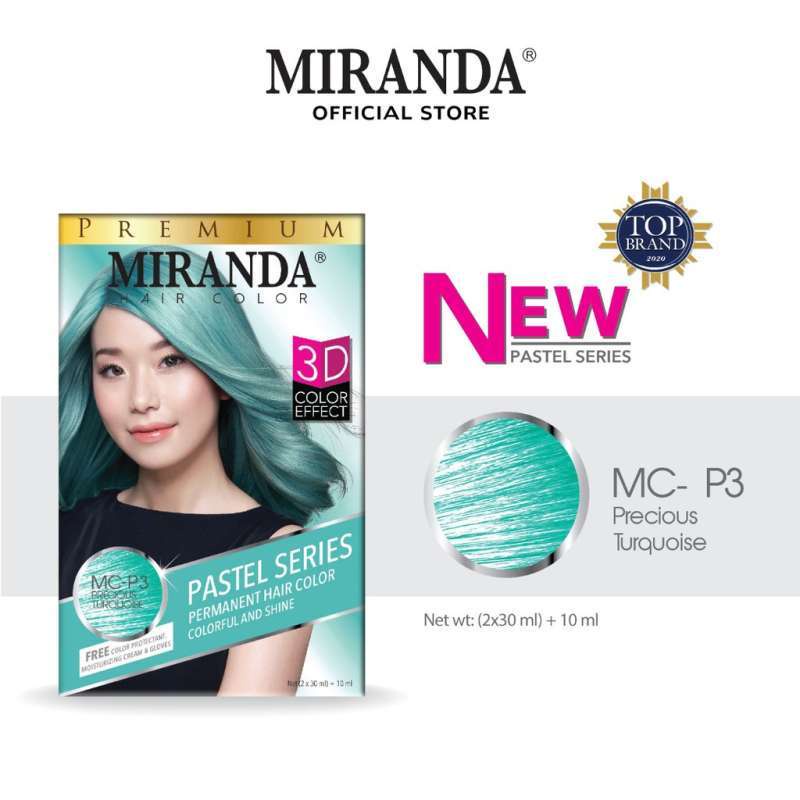 Miranda Pastel Series / Cat Rambut / Pewarna Rambut / Rambut / Pewarna / Pastel