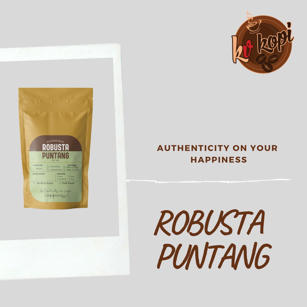 

Kopi Robusta Puntang - Kemasan Ekonomis