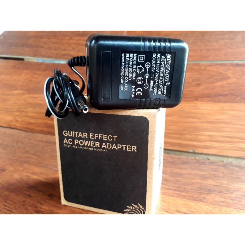 Adaptor Efek Gitar Biyang 9volt