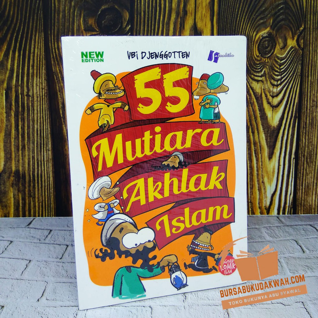 Buku Komik 55 Mutiara Akhlak Islam