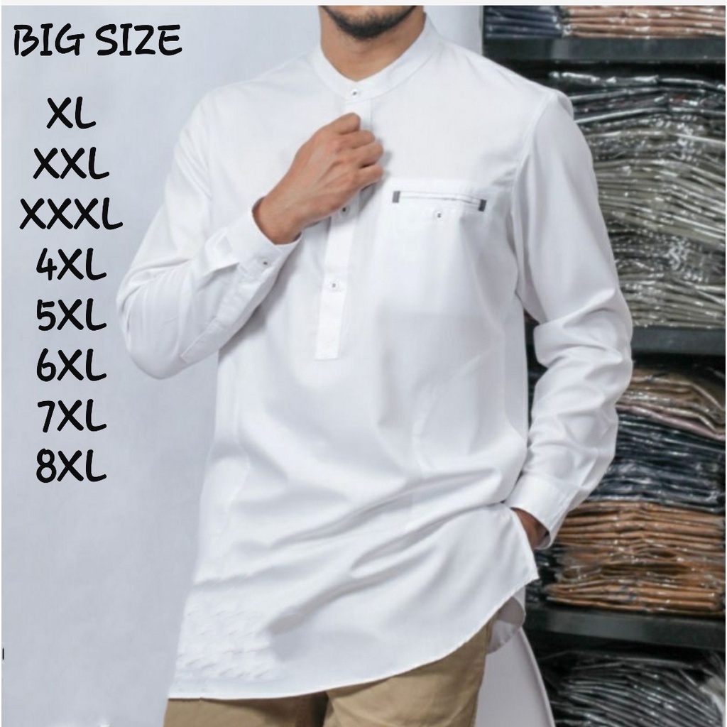 KOKO KURTA LENGAN PANJANG BAHAN TOYOBO WARNA PUTIH HITAM MOCCA ABU WARDAH M L XL