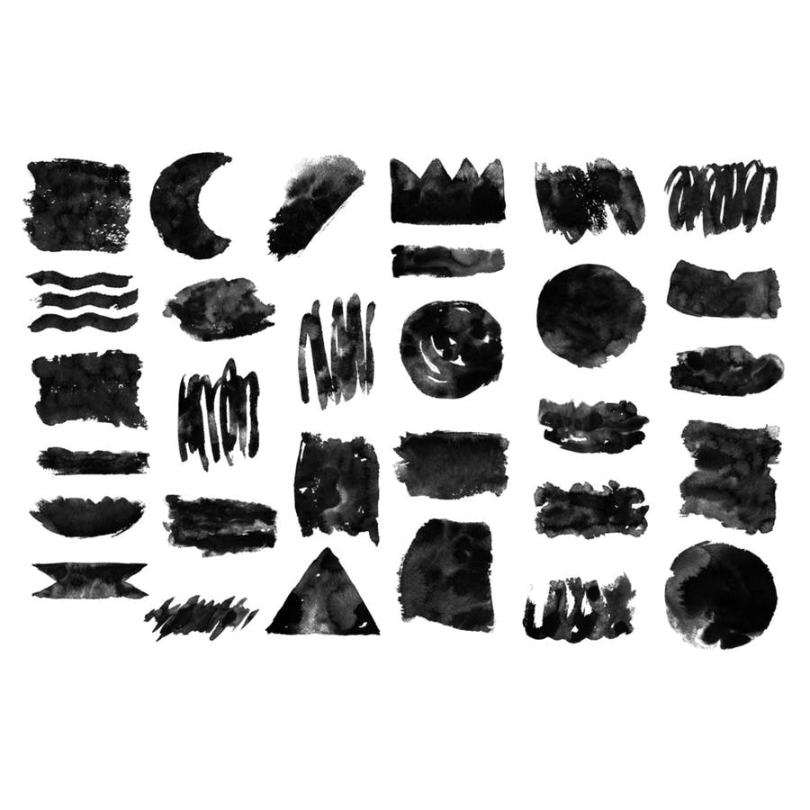 30 Artistic - Photoshop Stamp Brushes Vol1