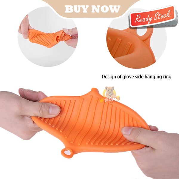 Oven gloves silicone sarung jari tangan pegangan panci anti panas