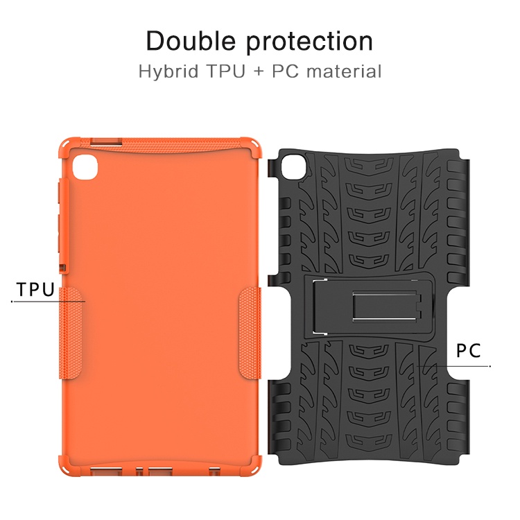 Casing Armor TPU + PC Shockproof + Kickstand Untuk Samsung Galaxy Tab A7 Lite 8.7 &quot;SM-T220 SM-T225