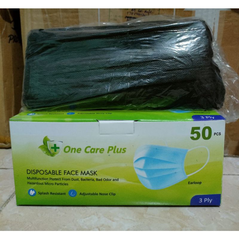 Masker ne care earloop 3 ply 1 box isi 50pcs