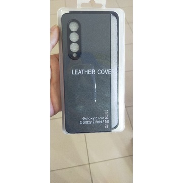 Leather case Samsung galaxy Z Fold 3,Z fold 3.5G.asli bahan kulit jeruk