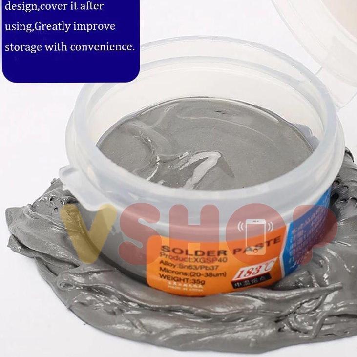 ➯ TIMAH PASTA - TIMAH CAIR - TIMAH SOLDER PASTA MECHANIC XGSP 183C ﷼