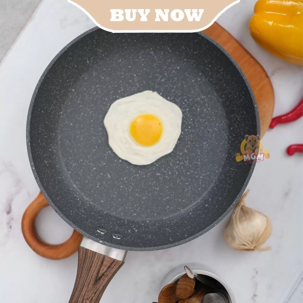 Marble Frypan 26cm pengorengan teflon anti lengket INDUKSI READY