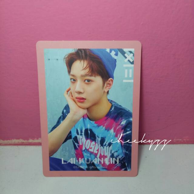 Photocard Lai Guanlin // Wanna One