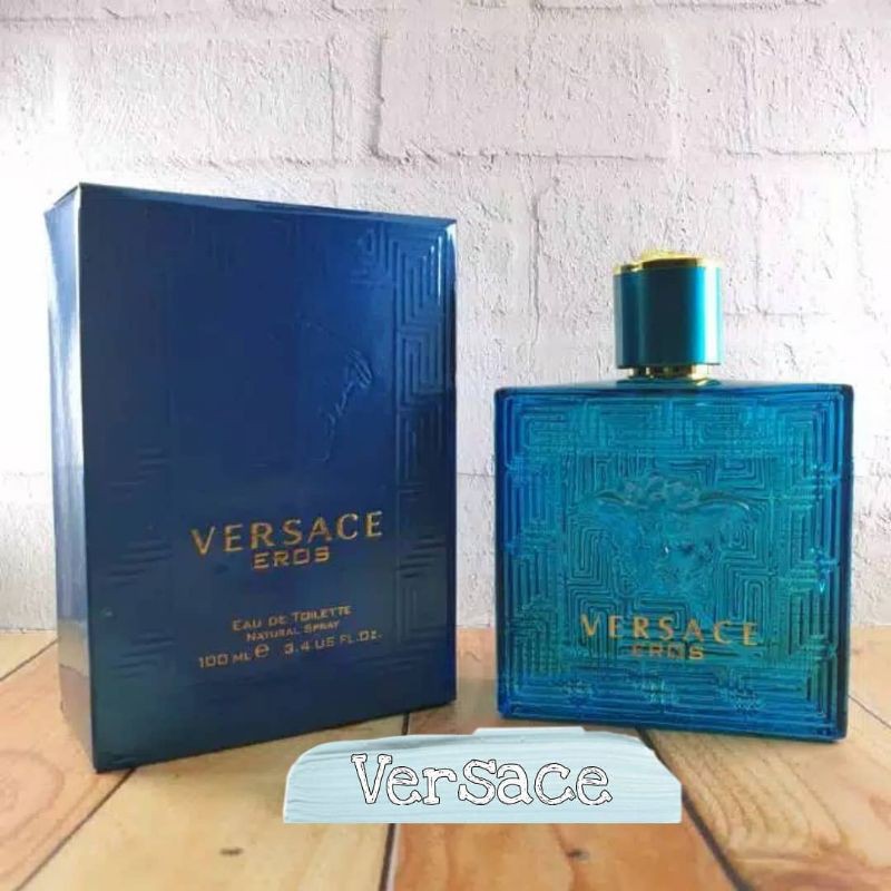 TERLARIS PARFUM PRIA VERSACE EROS BLUE EDT 100 ML BURUAN