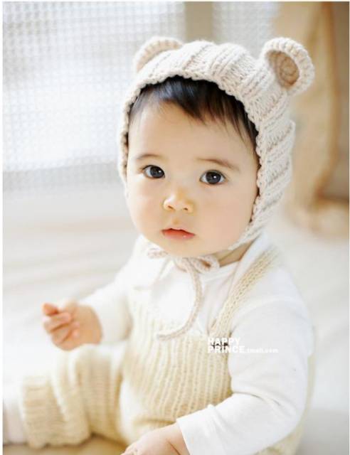 TP6-RAJUT MOUSE Topi Anak Bayi Unisex