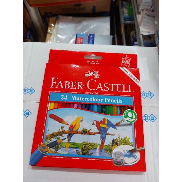 

Faber Castell 24watercolour pencils ( panjang)
