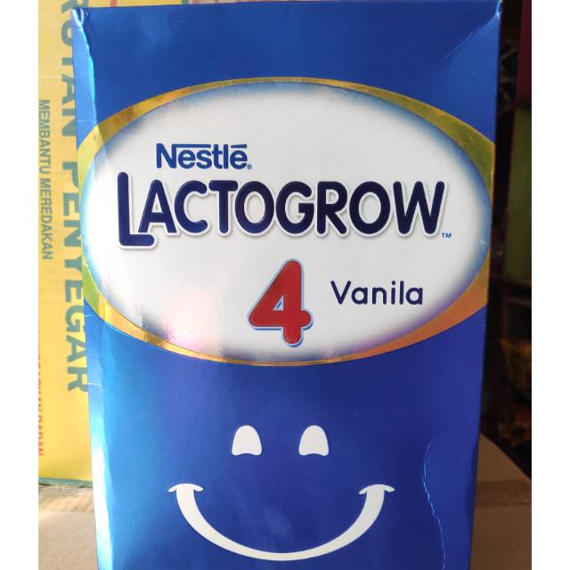Lactogrow 4 rasa vanila,madu, plain 750g