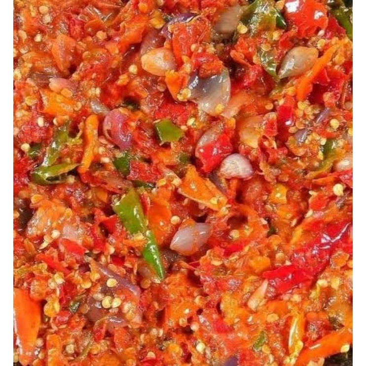 Aneka Sambal Cumi Asin / Hijau Teri / Jengkol / Bawang per Botol