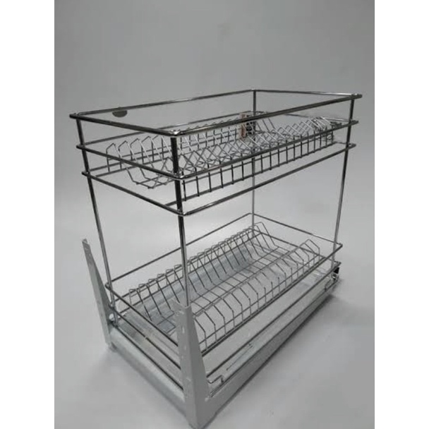 RAK PIRING TACO BAHAN STAINLESS DAN CHROME HW-023i/HW-023SS