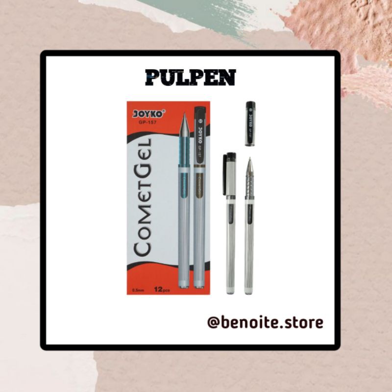 

pulpen comet gel gp 157