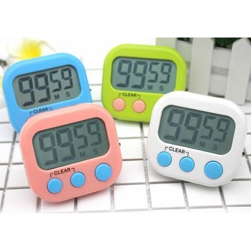 Sgmshop Digital Kitchen Timer Alarm Dapur Masak Clock Stopwatch jam digital