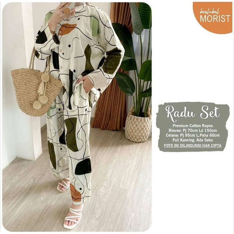 ERDE SET / ONE SET JUMBO XXL - STANDART XL  / YOSIE SET ONESET MOTIF ABSTRAK DAILY SET HOMEWEAR HOMEY SETELAN WANITA MOTIF TIE DYE   ONE SET RAYON-RADU SET