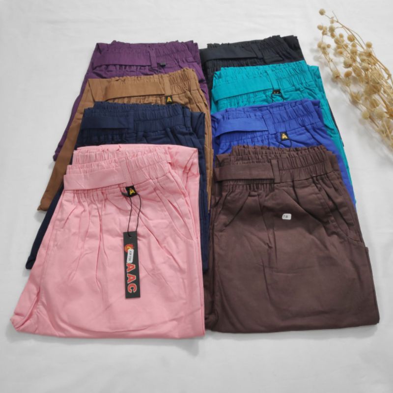 Celana Wanita Jogger Pants Pendek 7/8