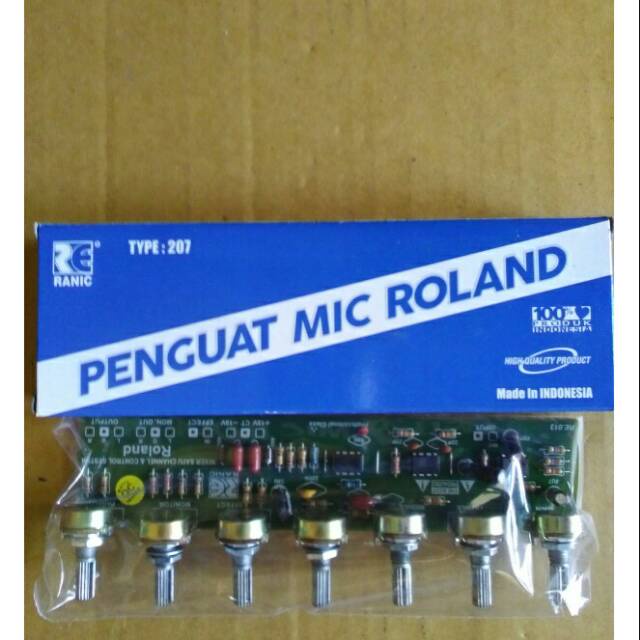 Kit Penguat Mic Roland Mixer
