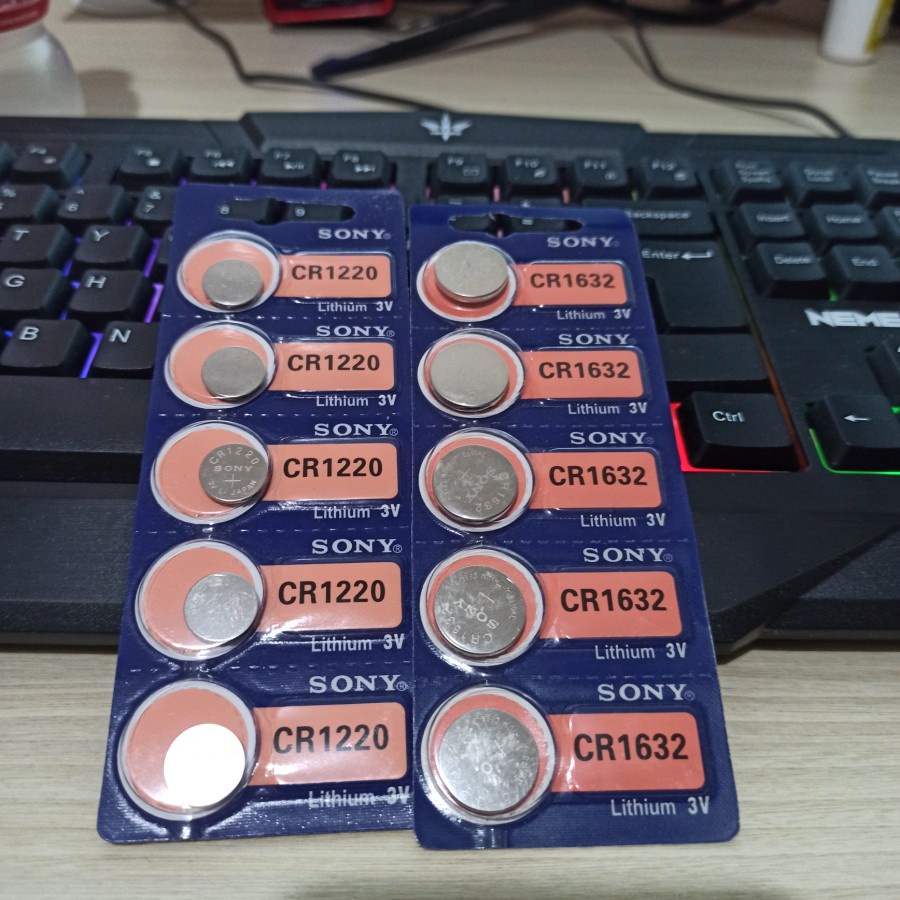 Batrai Sony CR 1632 / Baterai Sony CR1632 lithium 3V