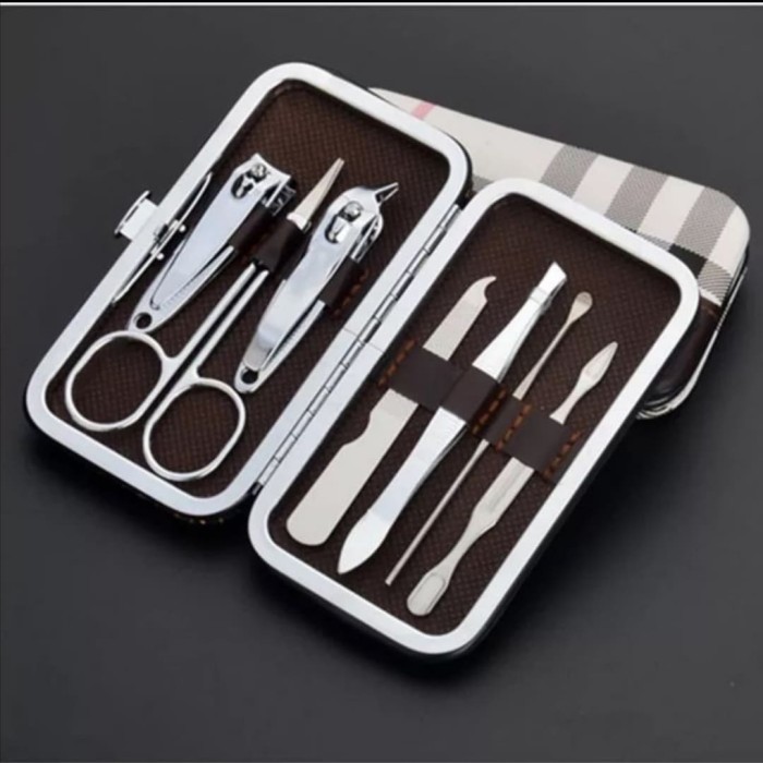 (GKS7) Gunting Kuku SET isi 7 PCS Manipedi Set Mini manicure pedicure set menicure pedicure