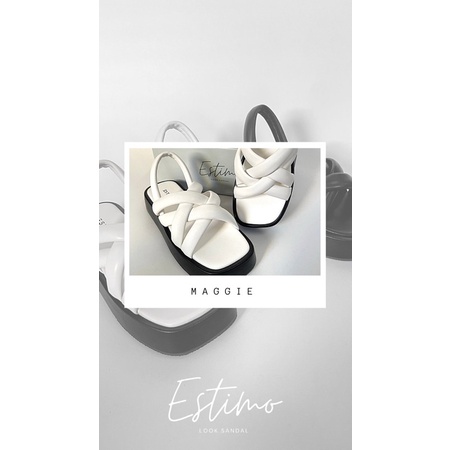 Sandal wedges wanita | MAGGIE by estimo.look | sandal wanita sandal cewek