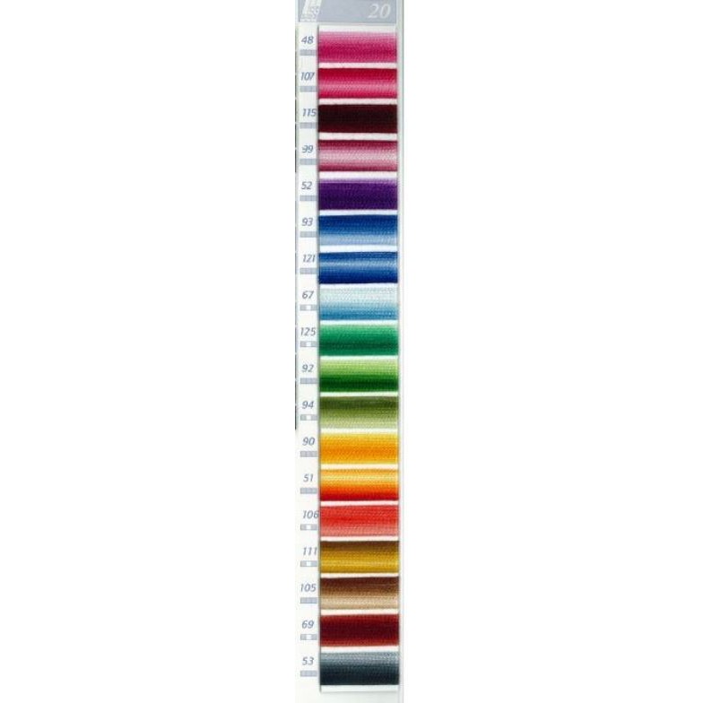 DMC EMBROIDERY FLOSS ART 117 VARIEGATED MIXED COLOR | Benang Sulam Katun DMC Gradasi