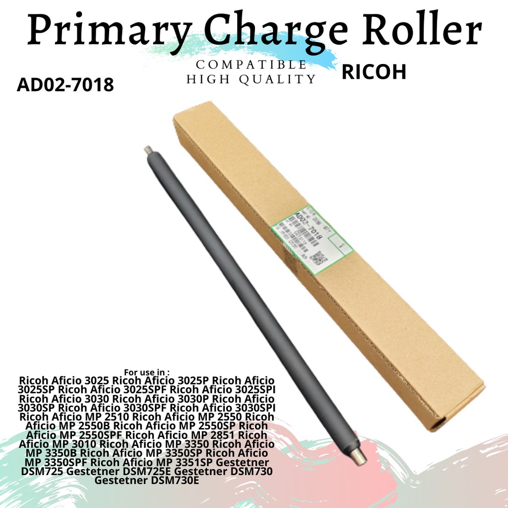 Primary Charge Roller PCR Ricoh Gestetner MP 3351 2851 MP3351 MP2851