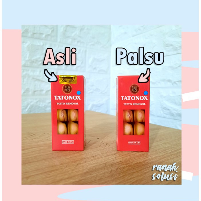 ORIGINAL Tatonox Penghilang Tato Permanen terbaik / Tattonox / Tatto