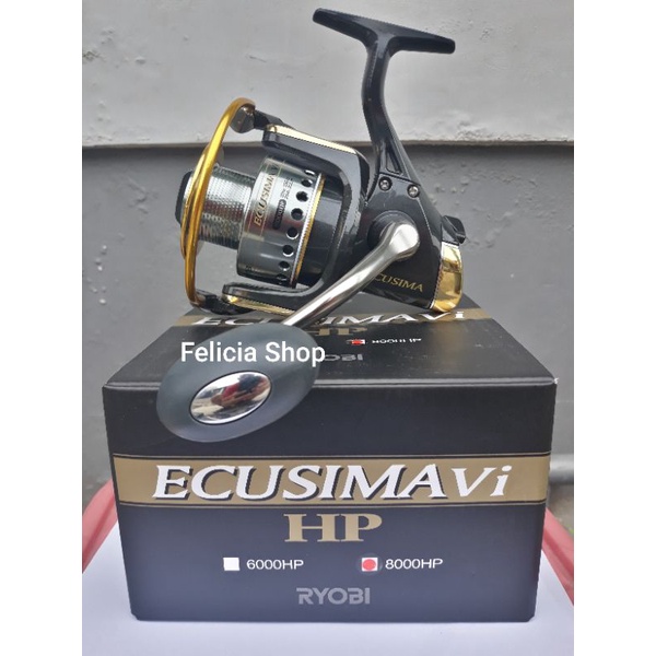 FISHING SPINNING REEL REL RIIL RILL KEREKAN KATROL PANCING RYOBI ECUSIMA VI 1000 2000 3000 4000 6000