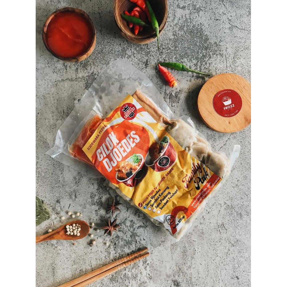 

Family Pack Cilok Djoedes Frozen Enak dan Halal