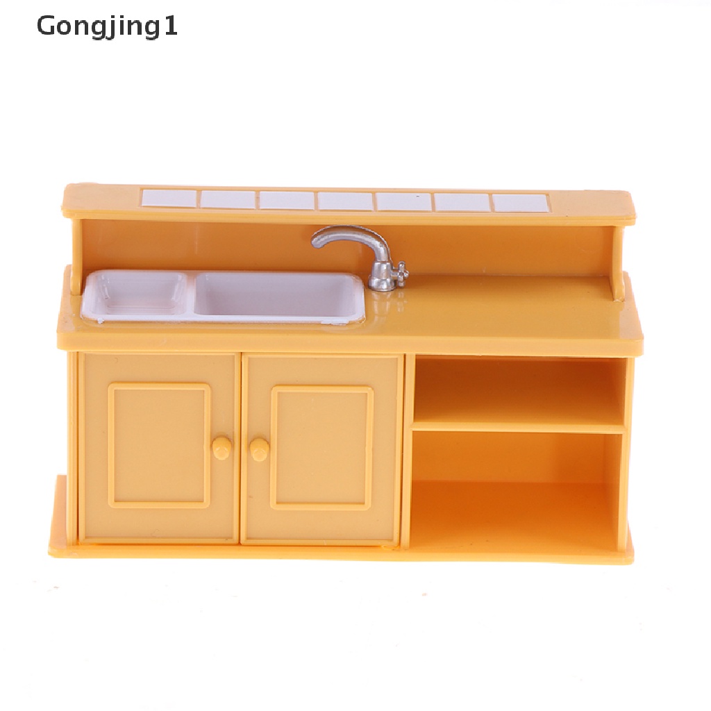 Gongjing1 Mainan Miniatur Peralatan Dapur Bahan Plastik Untuk Aksesoris Rumah Boneka 1 / 12