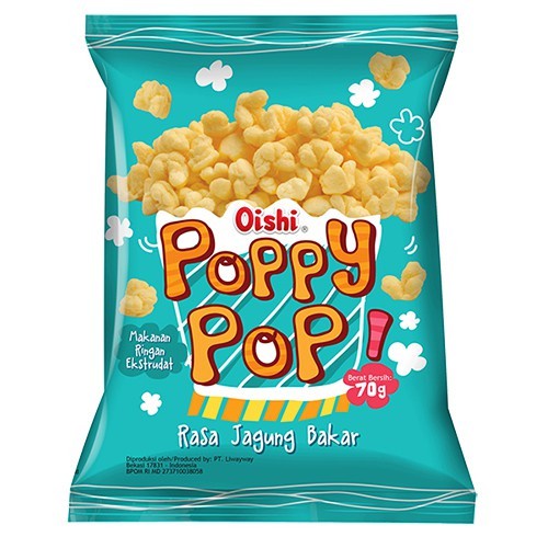 

OISHI SNACK POPPY POP JAGUNG BAKAR 60G