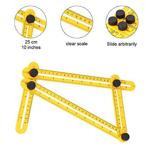 

MULTIFUNCTIONAL FOLDING RULER - PENGARIS SERBAGUNA membuat layout profesional di ubin, pavers batu b