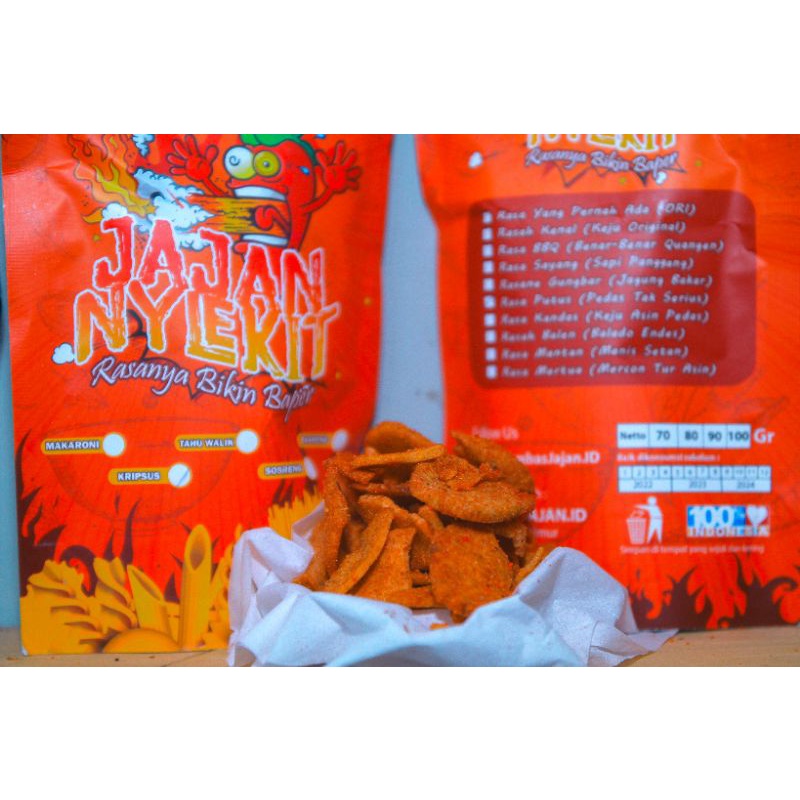 

Sosreng Jajan Nylekit @tumbasjajan.id/ 100gr