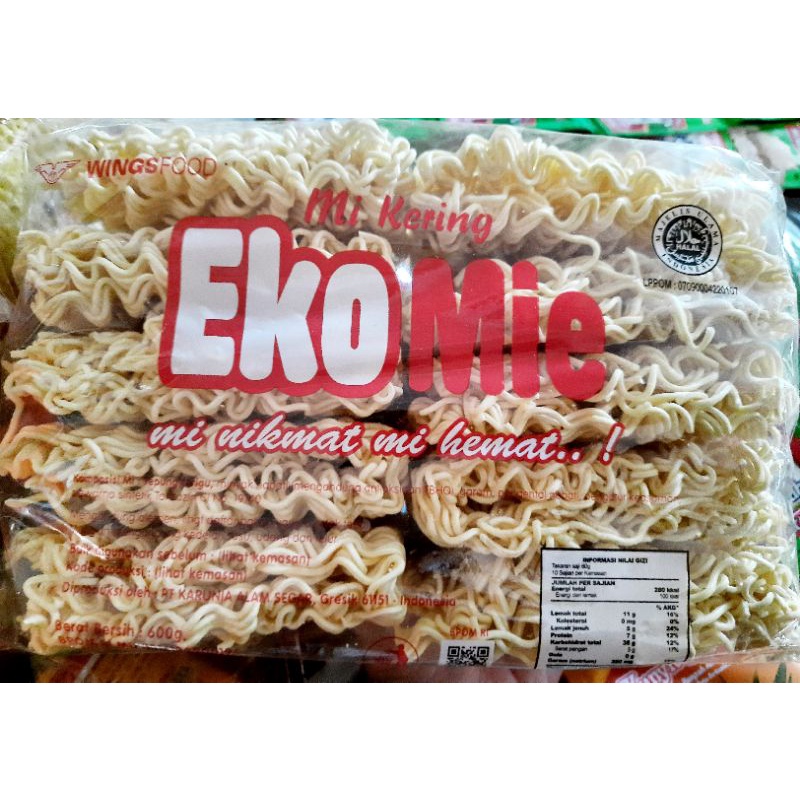 Mie kering Ekomie 600 gr