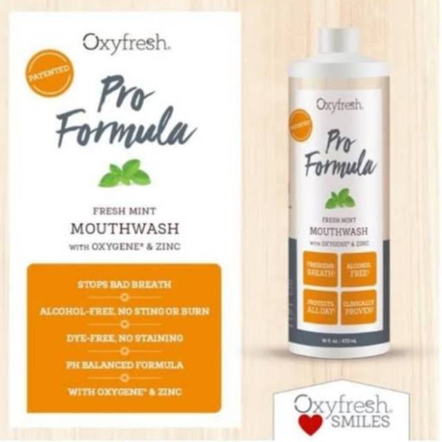 Oxyfresh Obat Kumur Mint 473ml / Oxyfresh Obat Kumur Lemon 473ml /Oxyfresh Mouthwash