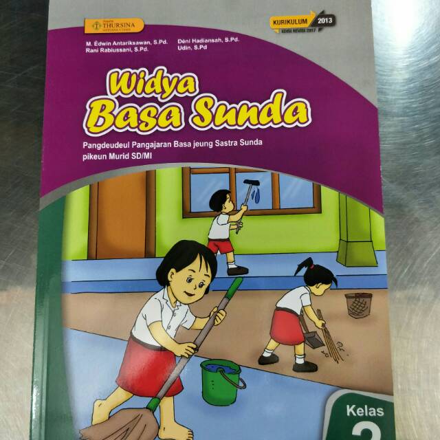 Widya Basa Sunda Kls 2 Sd Kurikulum 2013 Revisi Penerbit Tursina Shopee Indonesia
