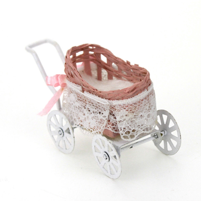 miniature baby carriage