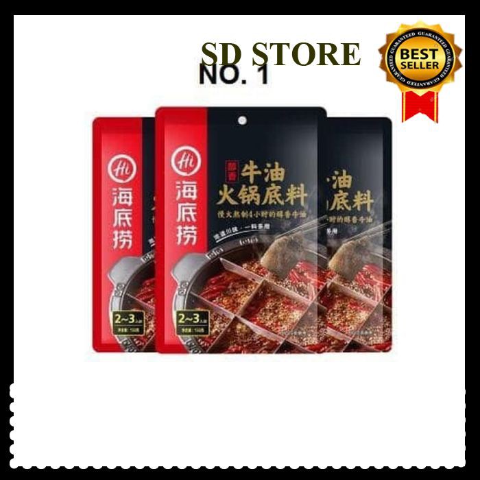 

Hai Di Lao / Haidilao / Hot Pot / Haidilao Soup Qing You - Beef Butter Grosir Murah