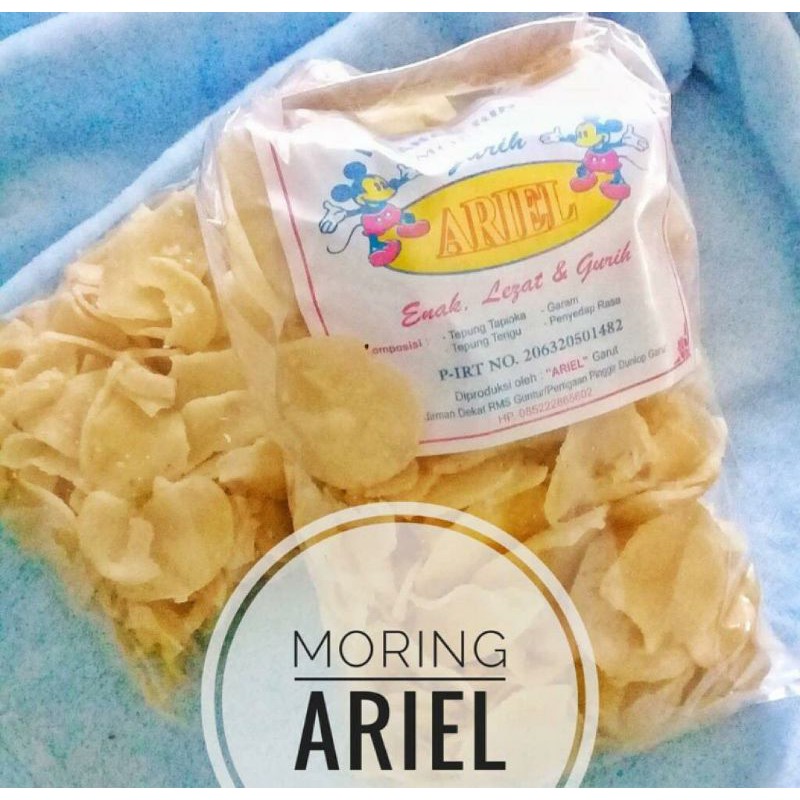 

Cimol kering / Moring Ariel asli Garut 250gr pedas ori