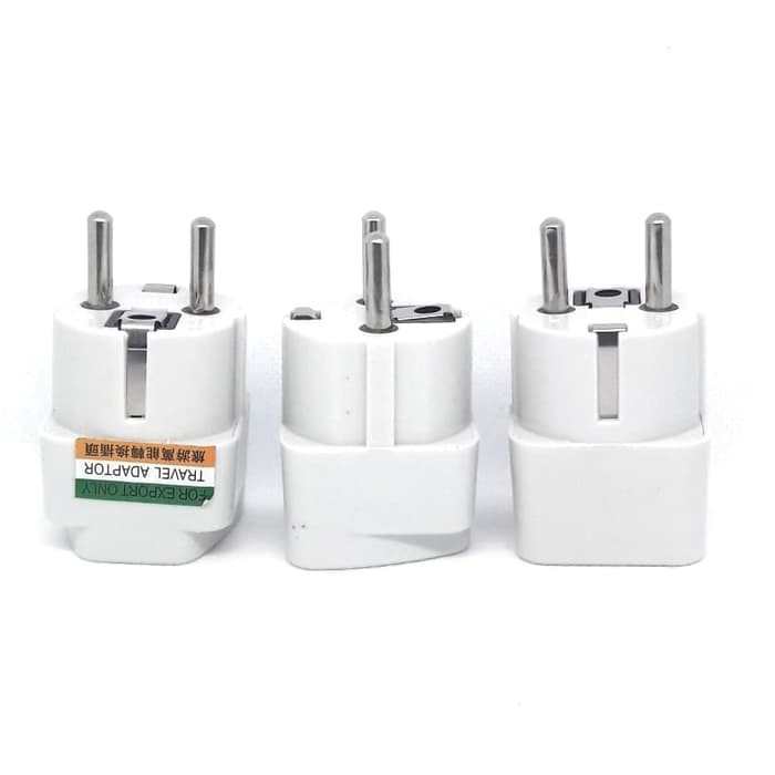 Adaptor Travel / Steker Kaki 3 ke Kaki 2