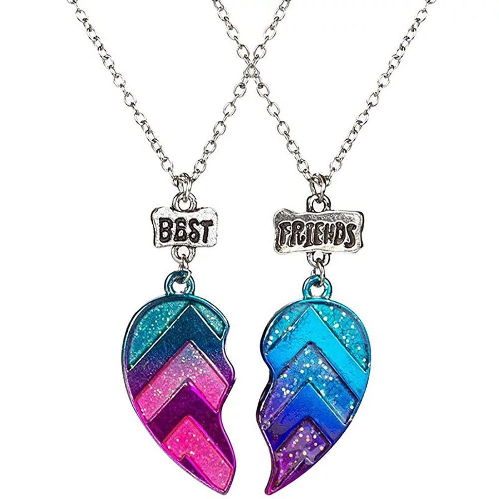 Needway Best Friends Kalung Trendy Lucu Persahabatan Gaya Keren Sahabat Wanita Dan Pria Perhiasan Aksesoris