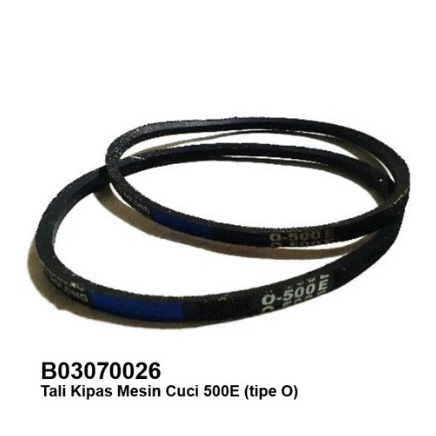 Tali kipas mesin cuci 500E (tipe O)