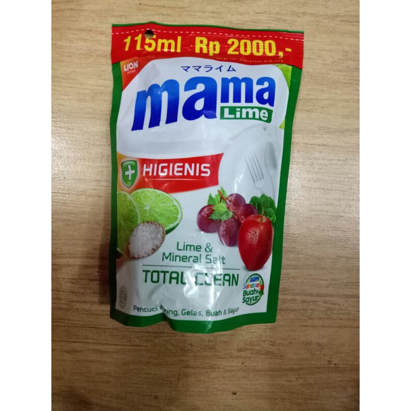 Mama lime refil total clean 105ml
