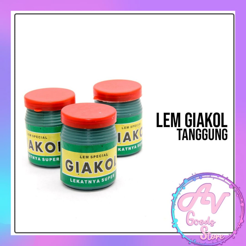 

lem kertas / lem colek / 1PCS LEM GIAKOL TANGGUNG / 1PCS LEM GIAKOL SEDANG