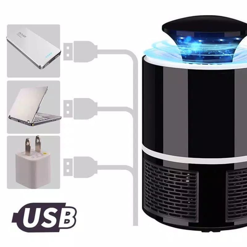 Perangkap Nyamuk Mosquito Killer Lampu LED UV Ultraviolet Elektrik