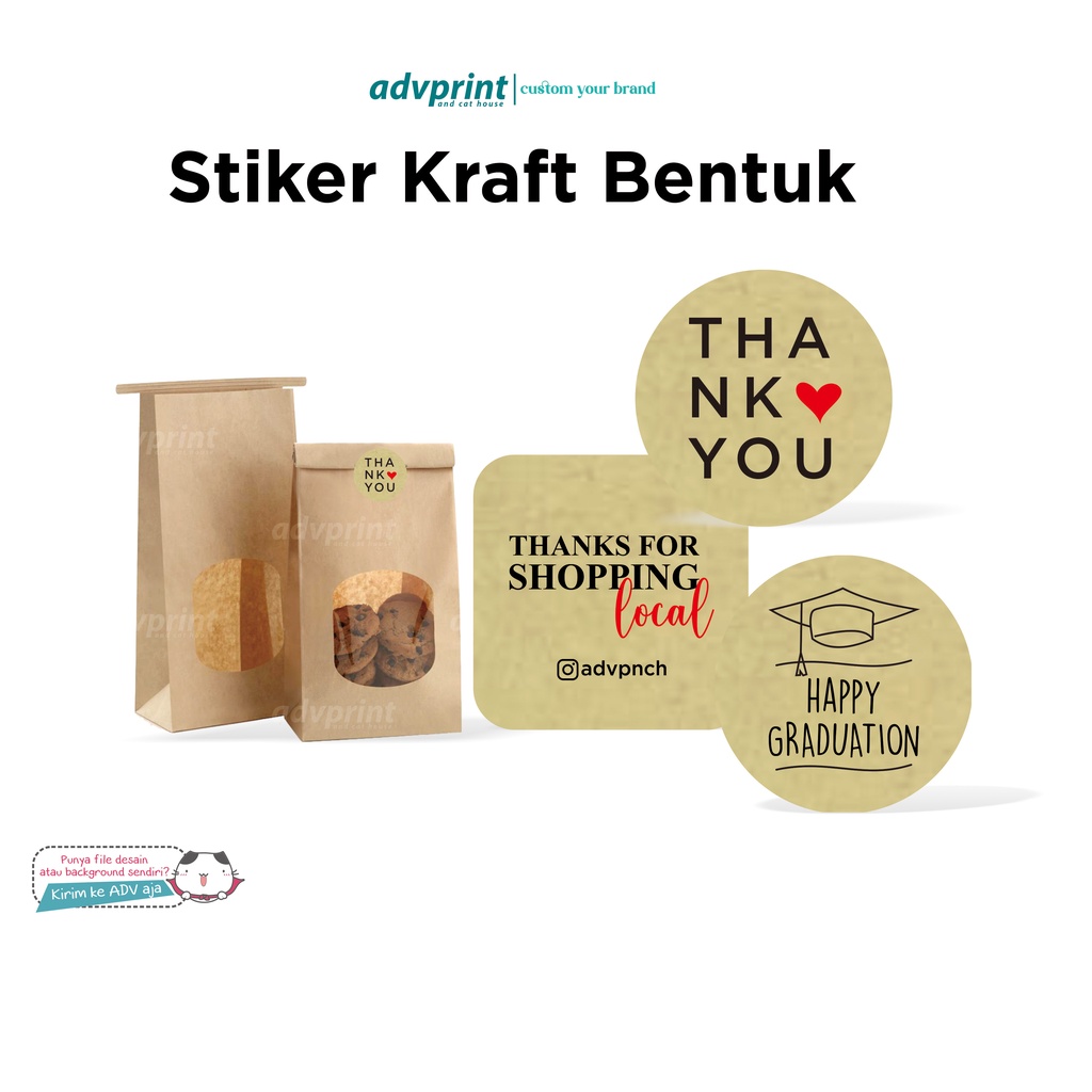 

STIKER SEGEL PACKAGING ◽ STIKER THANK YOU ◽ STIKER LABEL KRAFT PAPER ◽ STIKER LOGO ◽ STIKER SEGEL