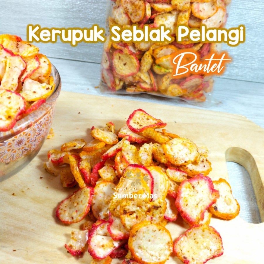 

KERUPUK JABLAY BANTET SEBLAK PELANGI - 1/4 kg